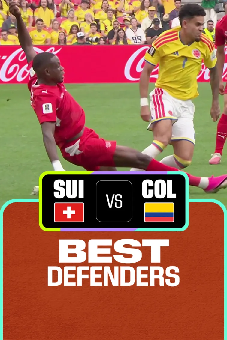 SUI Vs COL | Best Defenders | FIFA World Cup 2026 