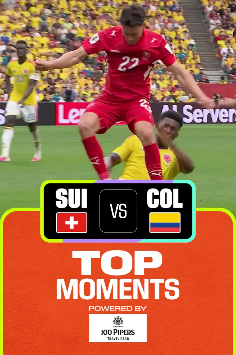 SUI Vs COL | Top Moments | FIFA World Cup 2026 