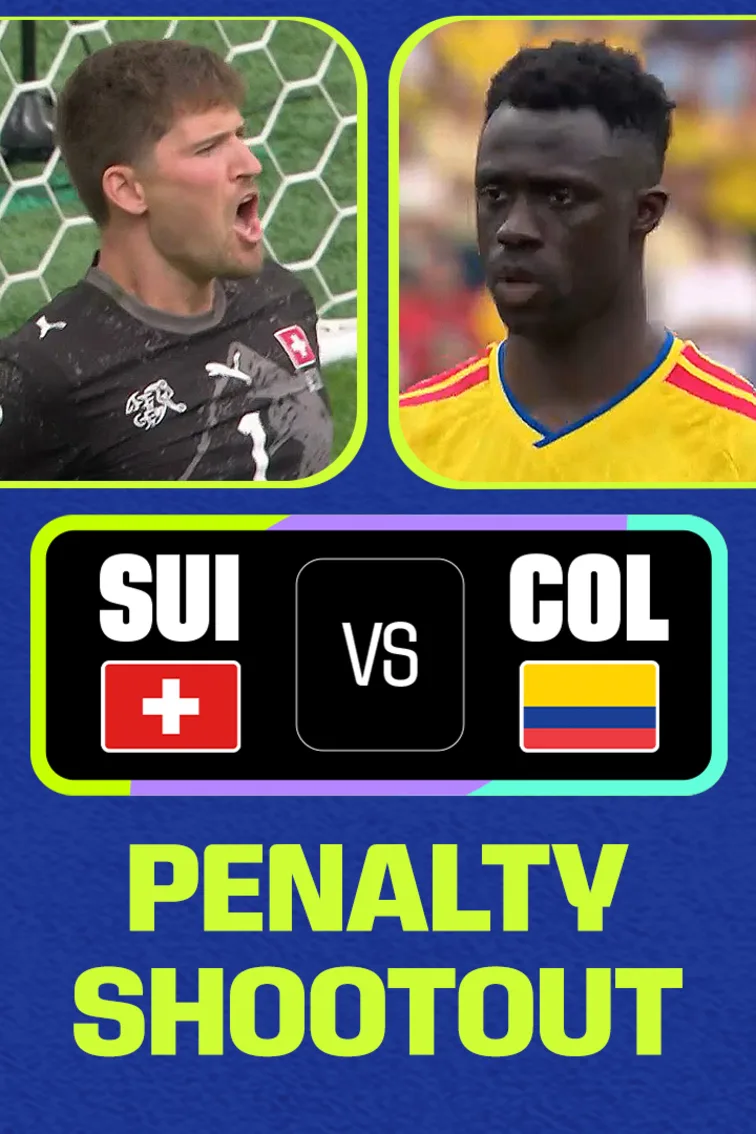 SUI Vs COL | Penalty Shootout | FIFA World Cup 2026 