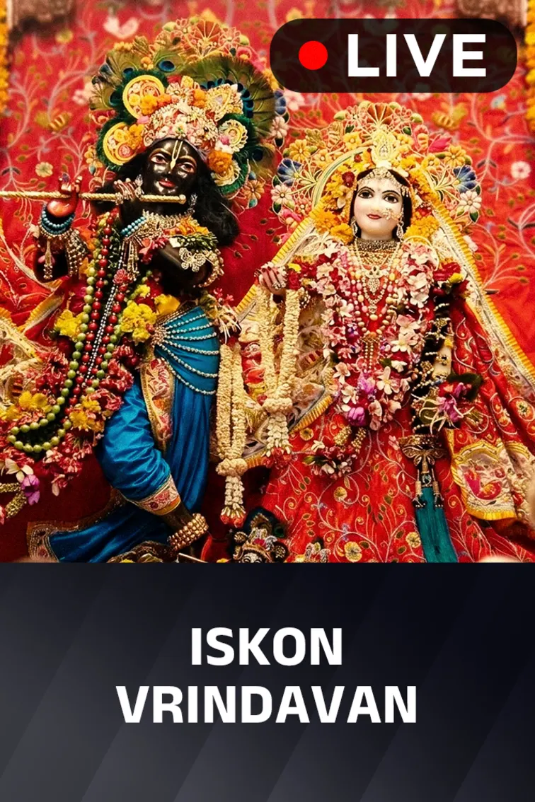 Iskon Vrindavan Live TV