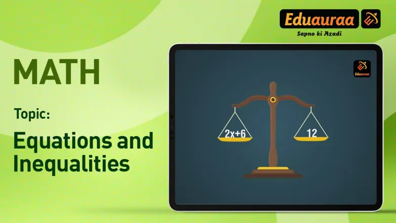 Linear Equations and Inequalities in One Variable 