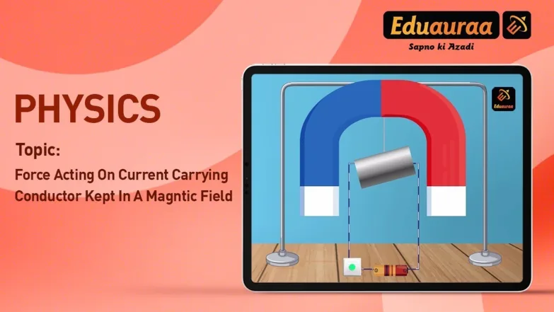 The Force Acting on a Current Carrying Conductor 
