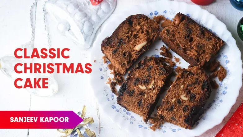 Christmas Cake Recipe by Sanjeev Kapoor Episode 63