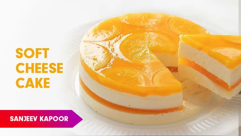 Orange Cheesecake Recipe by Sanjeev Kapoor Episode 149