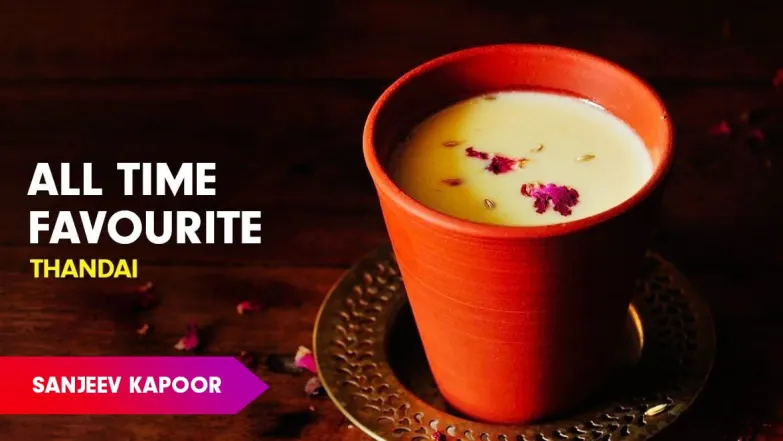 Thandai Recipe by Sanjeev Kapoor Episode 243