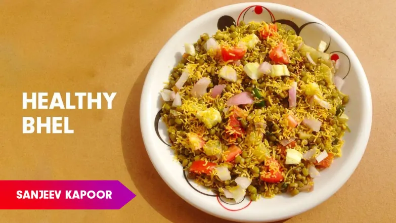 Sprout Bhel Puri Recipe by Sanjeev Kapoor Episode 364