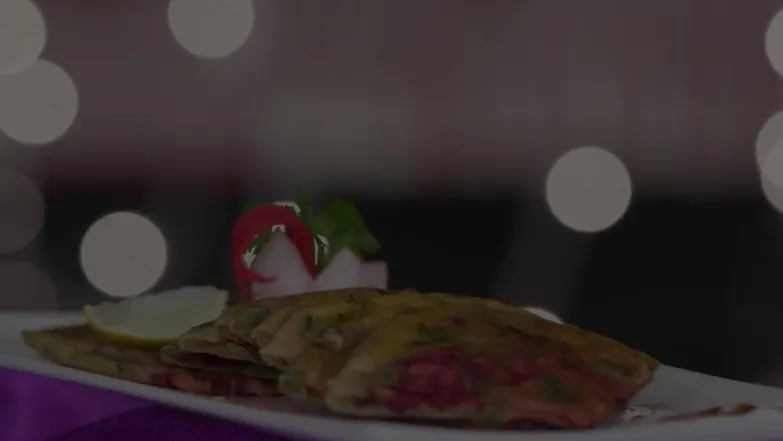 Palak Paratha recipe in Marathi 