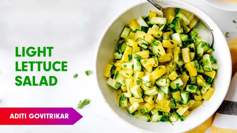 Pineapple & Lettuce Salad Recipe Episode 21