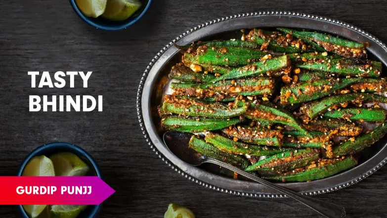 Stuffed Bhindi Recipe by Chef Gurdip Episode 15