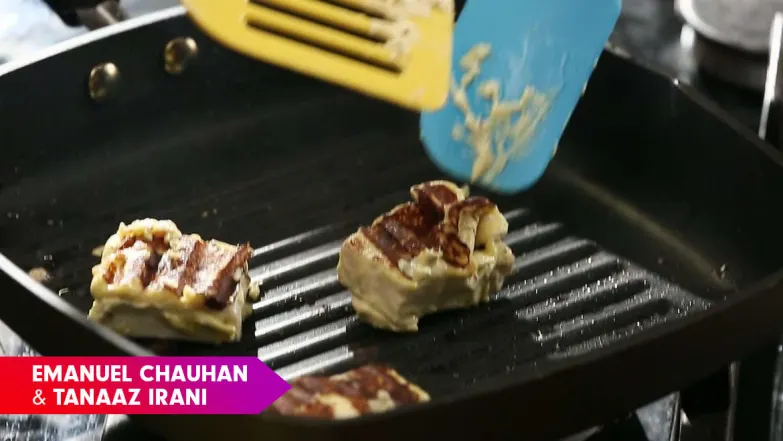 Pan grilled tofu by Chef Emanuel Chauhan and Tanaaz Irani - Eat Manual Episode 1