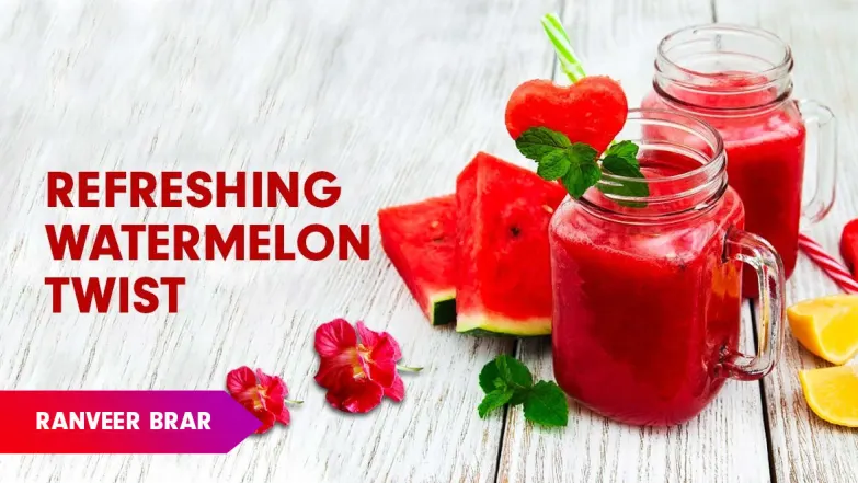 Watermelon Ginger Lemonade Recipe by Chef Ranveer Brar Episode 73