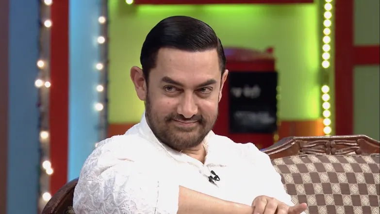 Aamir Khan and Kiran Rao have a gala time on the show - Chala Hawa Yeu Dya Celebrity Pattern Episode 535