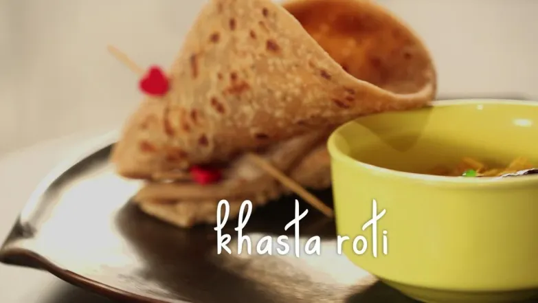 Episode 5 - Chef Vaibhav prepares khasta roti - Roti N Rice Episode 5