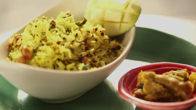 Episode 10 - Chef Vaibhav prepares green mango rice - Roti N Rice Episode 10