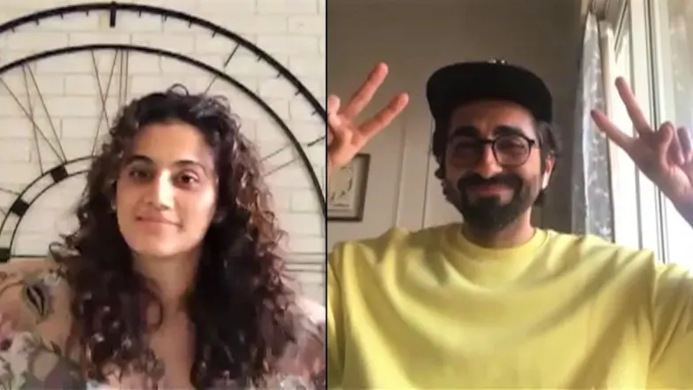 Ep 1 - Ayushmann Khurrana and Taapsee Pannu catch up over a call Episode 1