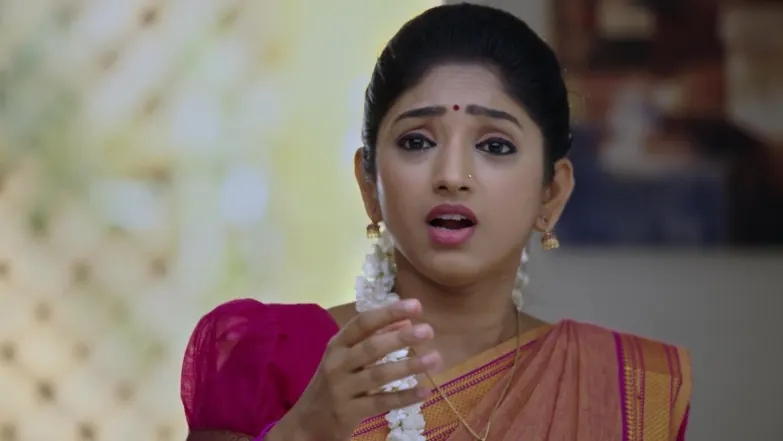 Krishnaveni Cries Due to Stomachache Episode 18