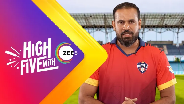 Yusuf Pathan | High Five with ZEE5 | DP World ILT20 