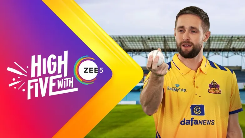 Chris Woakes | High Five with ZEE5 | DP World ILT20 