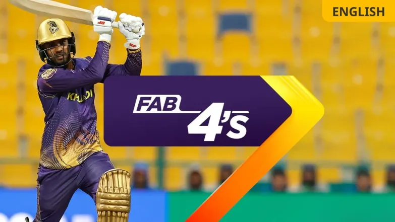 Fab 4s | ADKR vs MIE | 1st Innings 