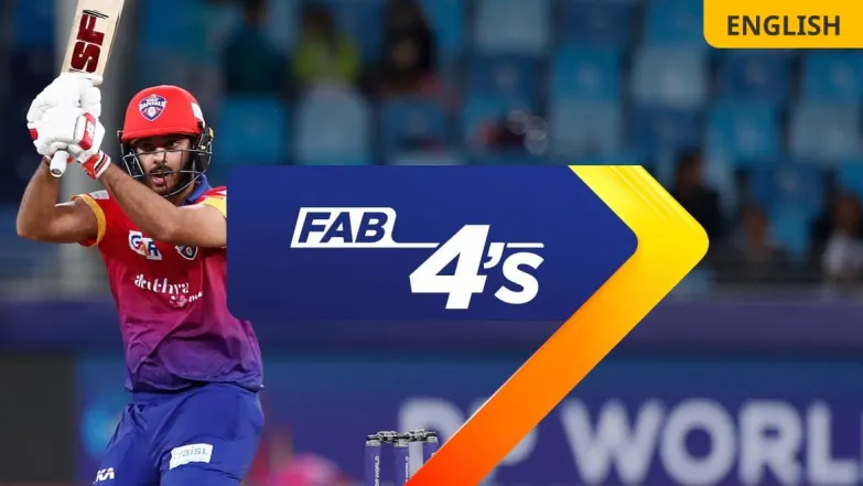 Fab 4s | DC Vs DV | 2nd Innings 