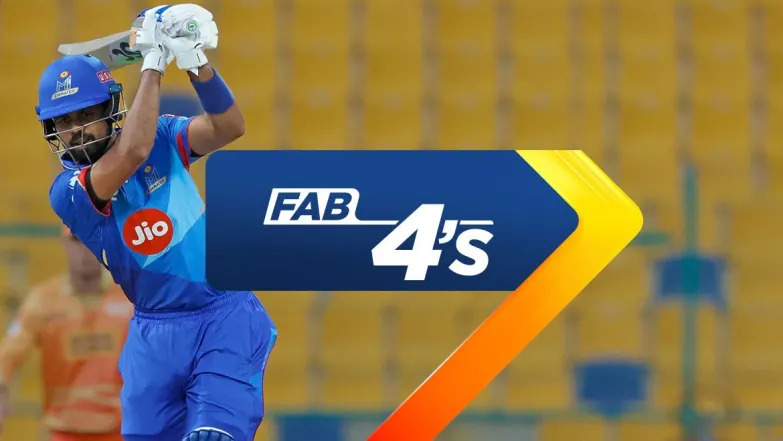Fab 4s | MIE Vs GG | 1st Innings 
