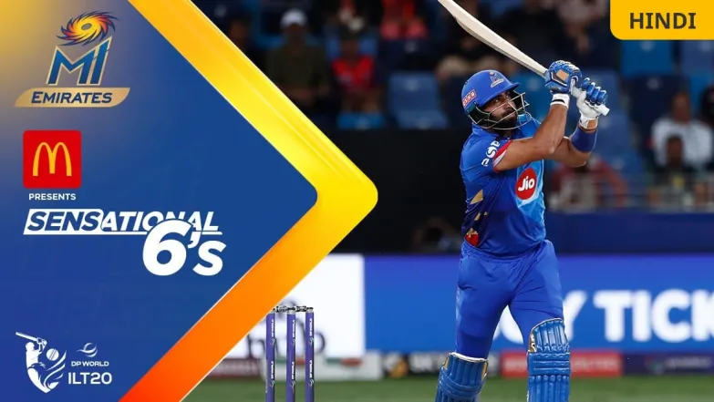 Sensational 6s | DC Vs MIE | 1st Innings  