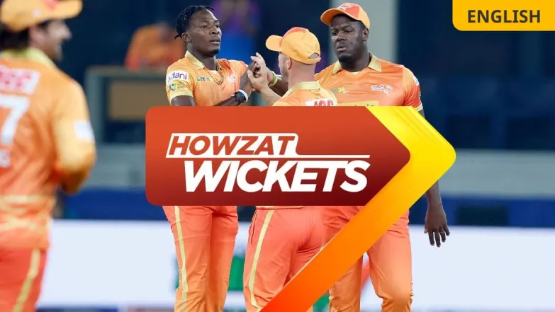 Howzat Wickets | GG Vs DV  | 1st Innings 