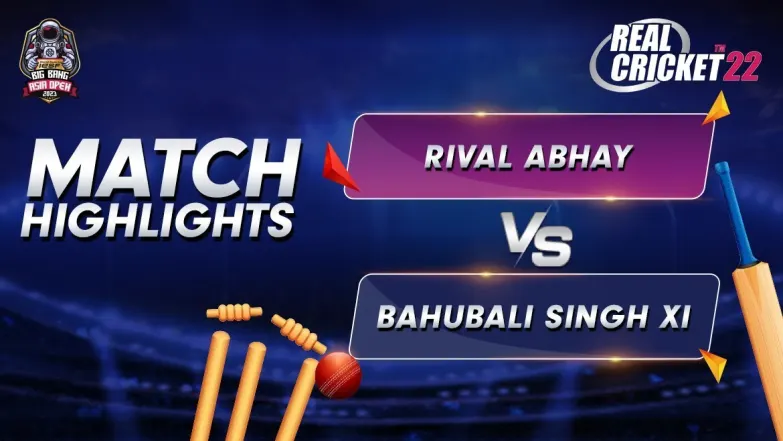 Match Highlights | Match 1 | Rival Abhay vs Bahubali Singh XI 