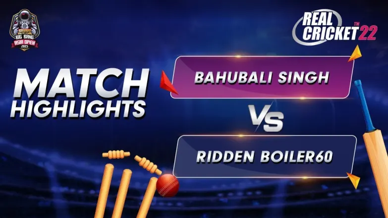Match Highlights | Match 5 | Bahubali Singh XI vs Ridden Boiler60 
