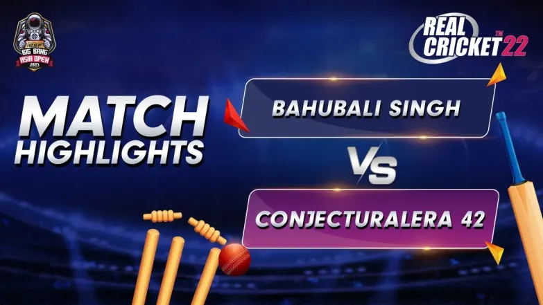Match Highlights | Match 2 | Day 2 | Bahubali Singh XI vs Conjecturalera 42 