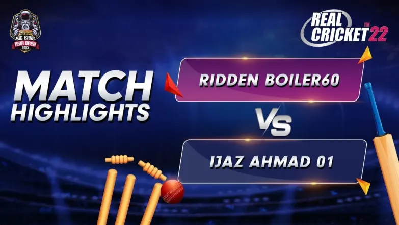 Match Highlights | Match 3 | Day 2 | Ridden Boiler60 vs Ijaz Ahmad 01 