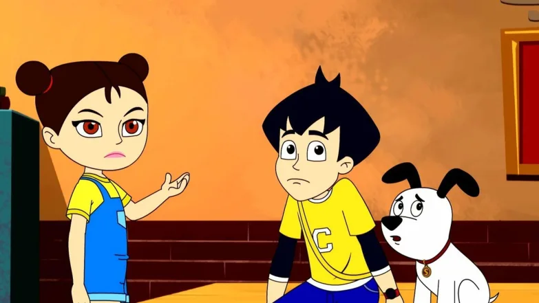 Chimpoo disguises as an old lady - Chimpoo Simpoo Season 1 Episode 19