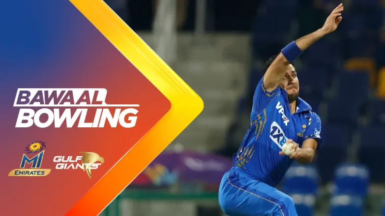MI Emirates vs Gulf Giants | Full Match | Bawaal Bowling 