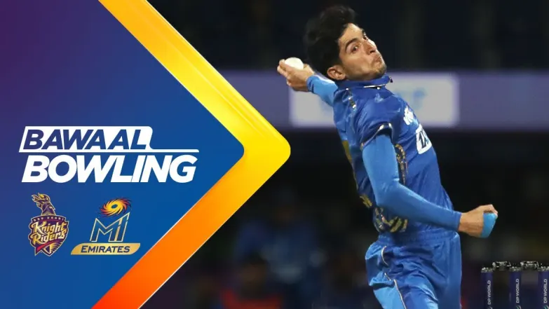 Abu Dhabi Knight Riders vs MI Emirates | Full Match | Bawaal Bowling 