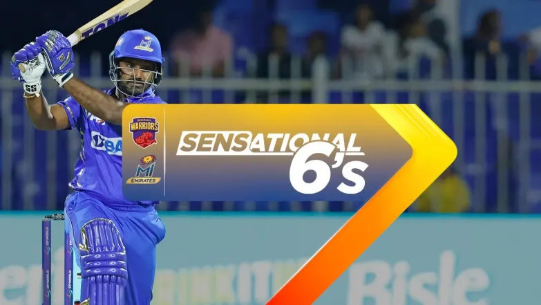 Sharjah Warriors vs MI Emirates | Full Match | Sensational 6s 