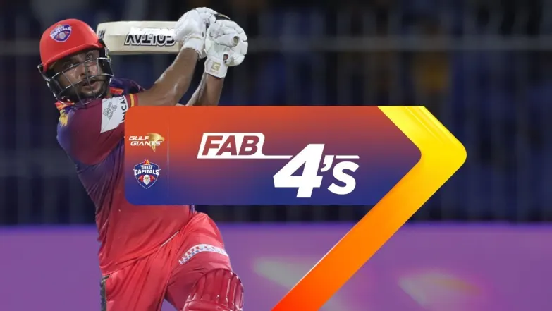 Gulf Giants vs Dubai Capitals | Full Match | Fab 4s 