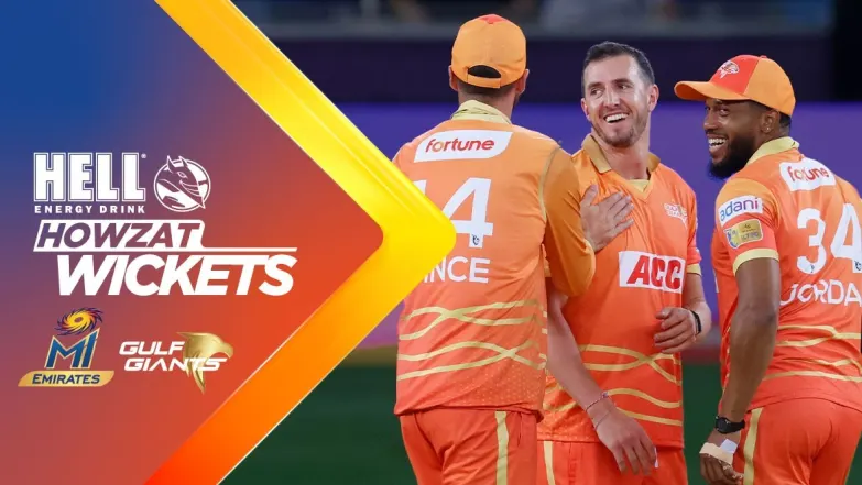 MI Emirates vs Gulf Giants | Full Match | Howzatt Wickets 