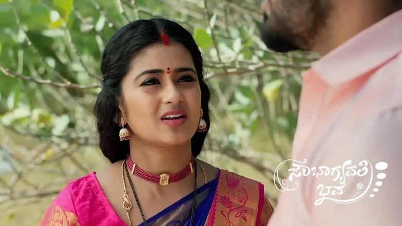 Arvinda Scolds Bhagyalakshmi during the Puja Episode 253