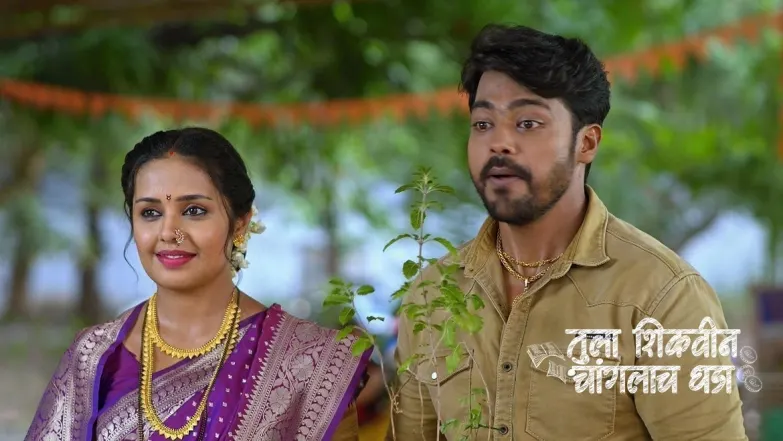 Bhuvaneshwari Worries about Adhipati Episode 413