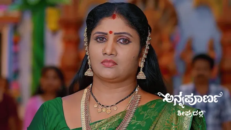 Rudrani Finds Goddess Annapurna's Idol Episode 599