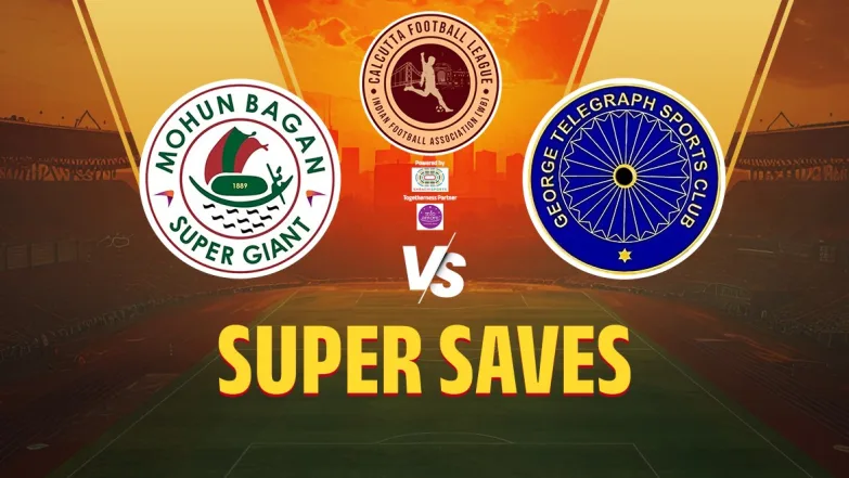 Mohun Bagan Supergiants VS George Telegraph | Super Saves 