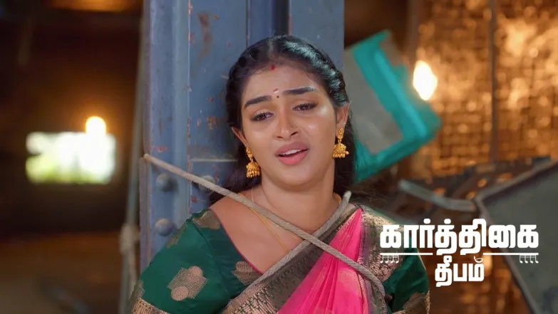 Deepa Hits Meenakshi Episode 584