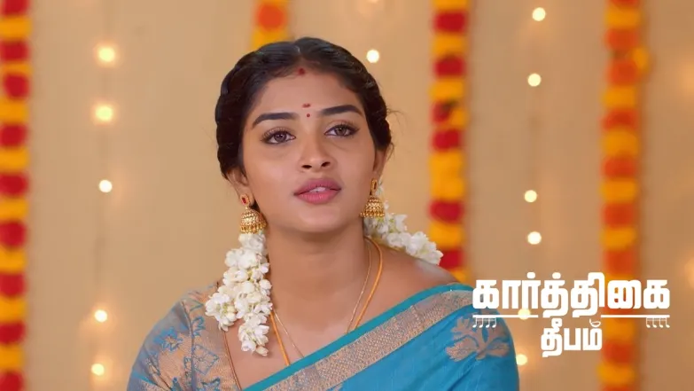 Abhirami Takes a Word from Anand Episode 585