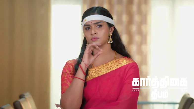 Geetha Gets Angry at Dharmalingam Episode 597