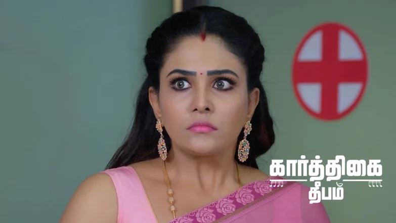 Karthikeyan Learns that Deepa is Alive Episode 606