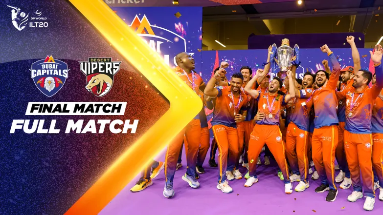 Dubai Capitals  vs Desert Vipers- Final Match Replay 