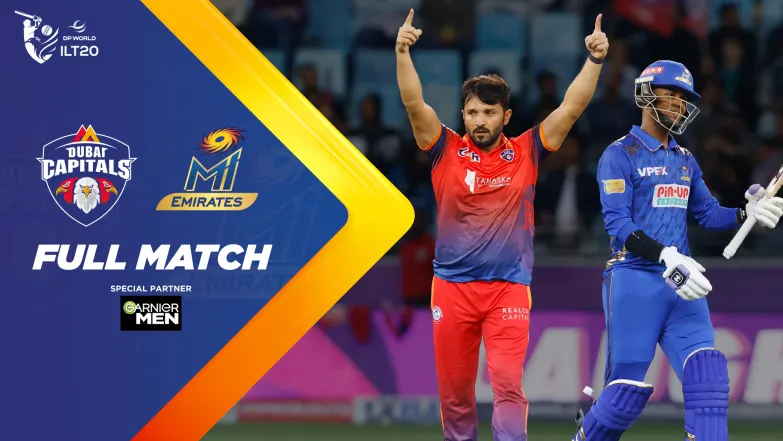 DC vs MIE - DP World ILT20 Season 3 - Match Replay  