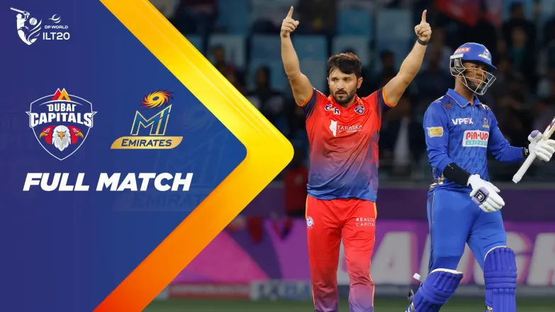 DC vs MIE - DP World ILT20 Season 3 - Match Replay  