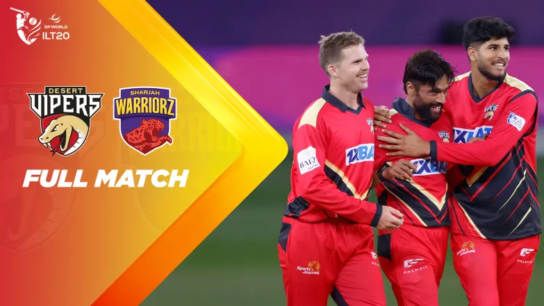 DV vs SW - DP World ILT20 Season 3 - Match Replay 