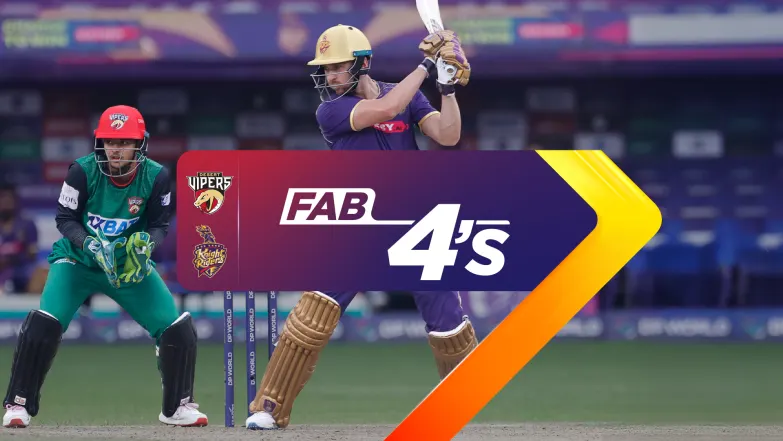 Desert Vipers vs Abu Dhabi Knight Riders | Full Match | Fab 4s 